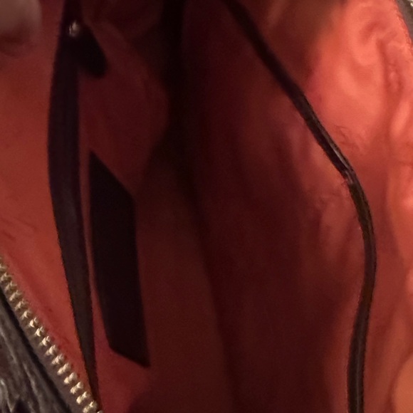 Cole Haan Dark Brown Woven Satchel - Picture 5 of 6